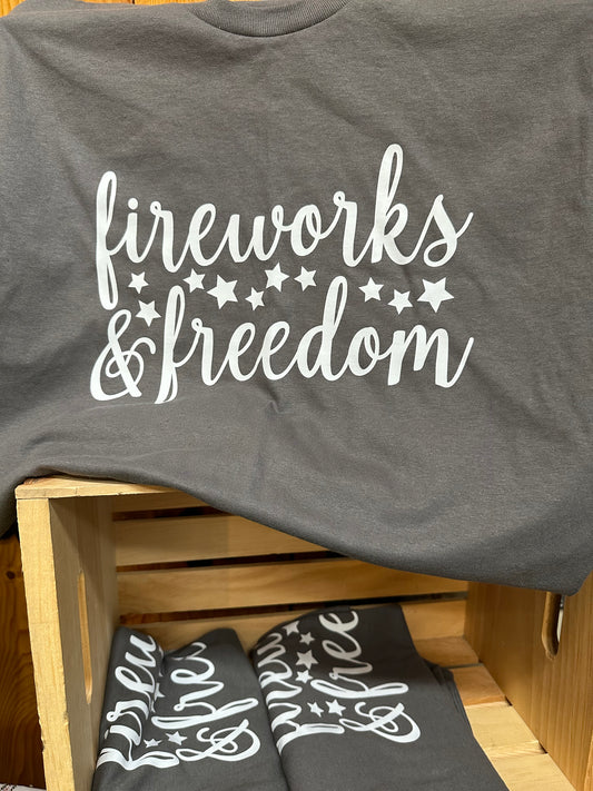 Freedom and Fireworks Tshirt